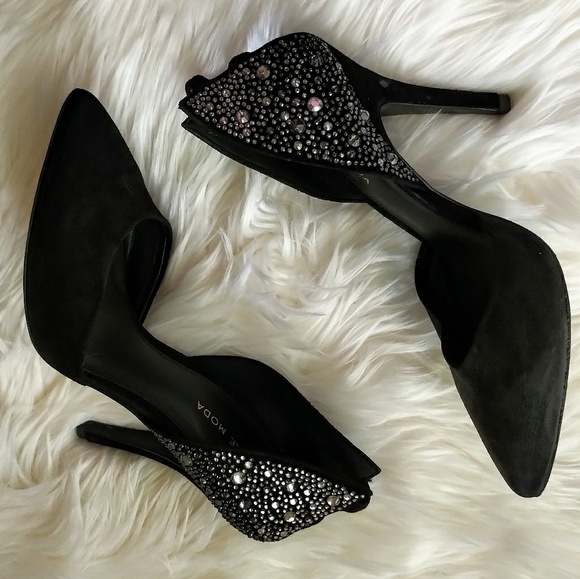 💝Pelle Moda Kent Cut Out Heel Suede Sz 7 - Picture 5 of 7